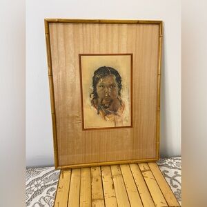 NICHOLAS DE GRANDMAISON “THE PAPOOSE” VINTAGE PRINT